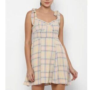 American Eagle Outfitters  Multicolor Fit and Flare Mini Dress NWOT Size XL